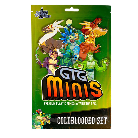 GTG Minis Cold Blooded Set - Geek Tank Games