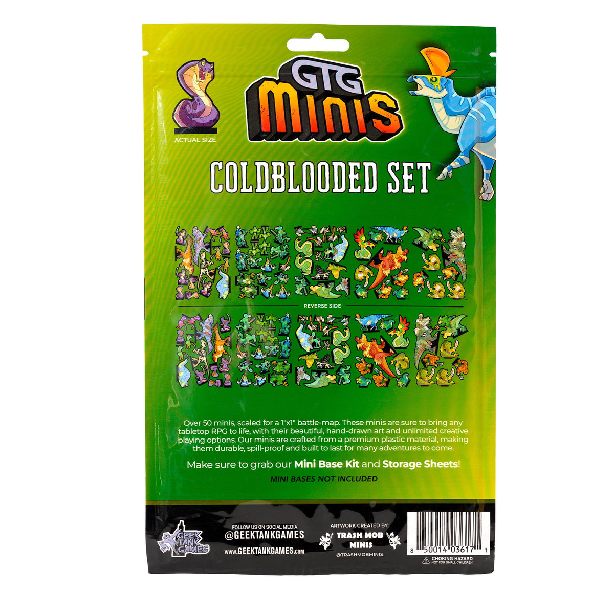 GTG Minis Cold Blooded Set - Geek Tank Games