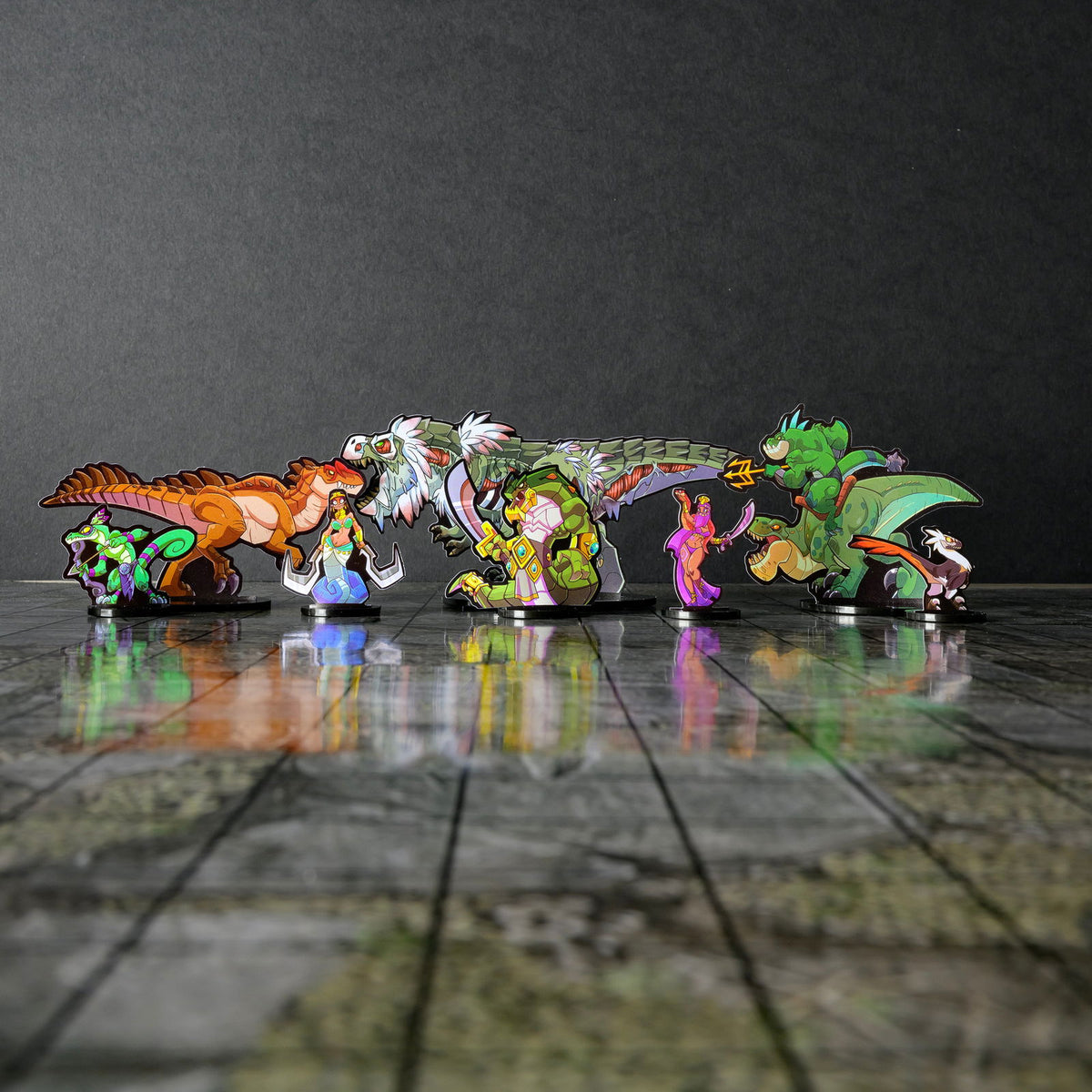 GTG Minis Cold Blooded Set - Geek Tank Games