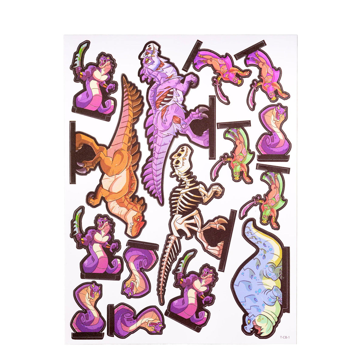 GTG Minis Cold Blooded Set - Geek Tank Games