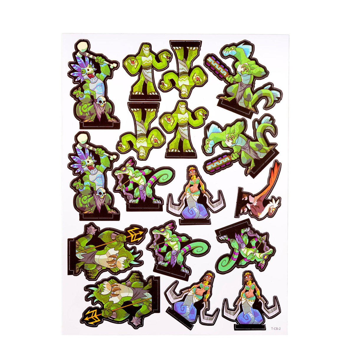 GTG Minis Cold Blooded Set - Geek Tank Games