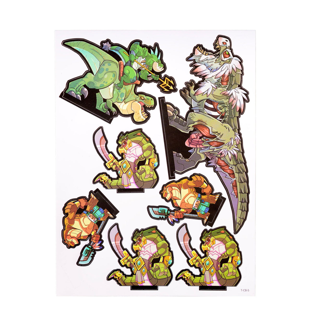 GTG Minis Cold Blooded Set - Geek Tank Games