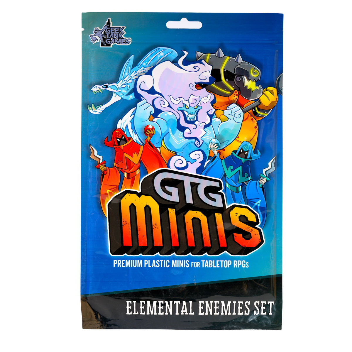 GTG Minis Elemental Enemies Set - Geek Tank Games