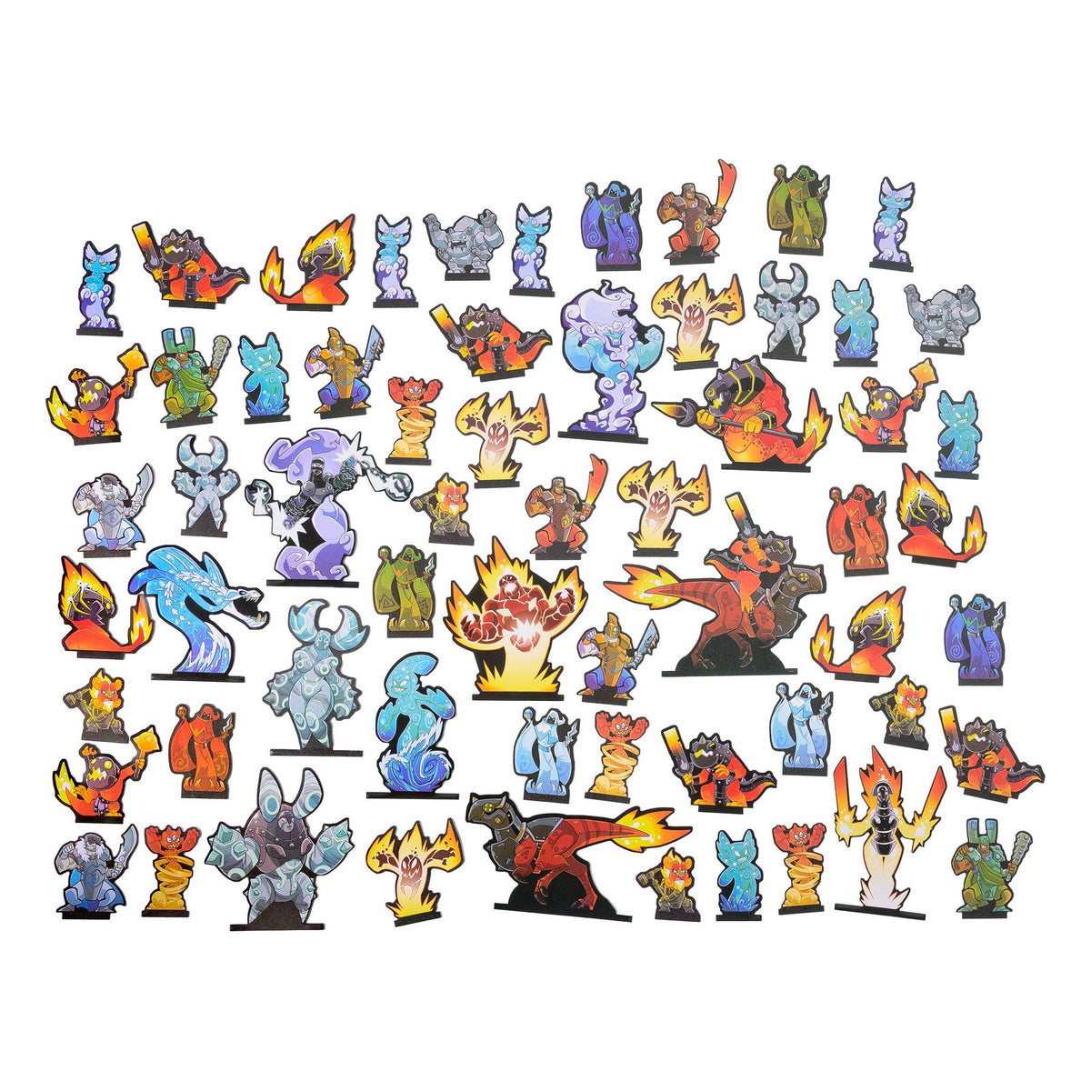 GTG Minis Elemental Enemies Set - Geek Tank Games