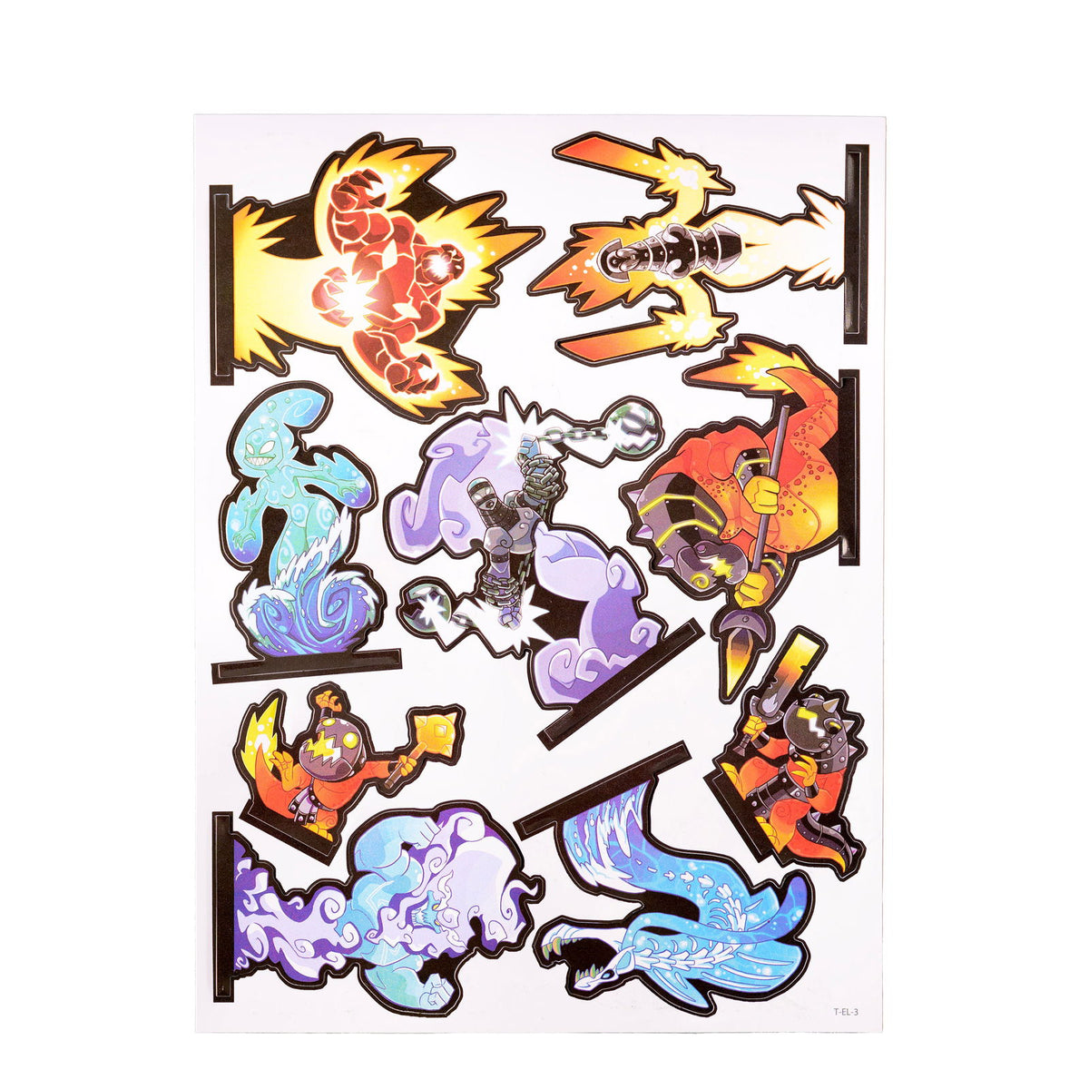 GTG Minis Elemental Enemies Set - Geek Tank Games