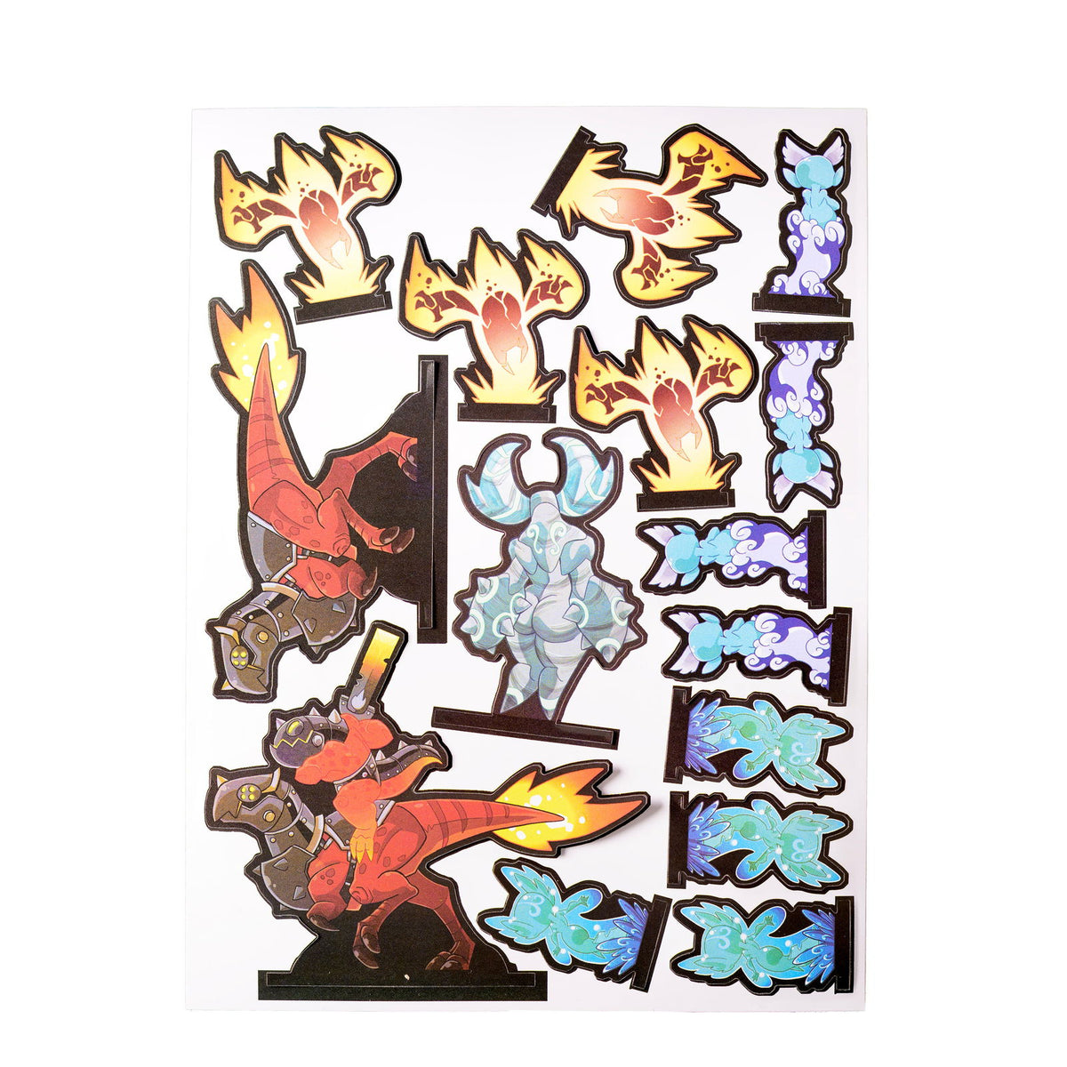 GTG Minis Elemental Enemies Set - Geek Tank Games