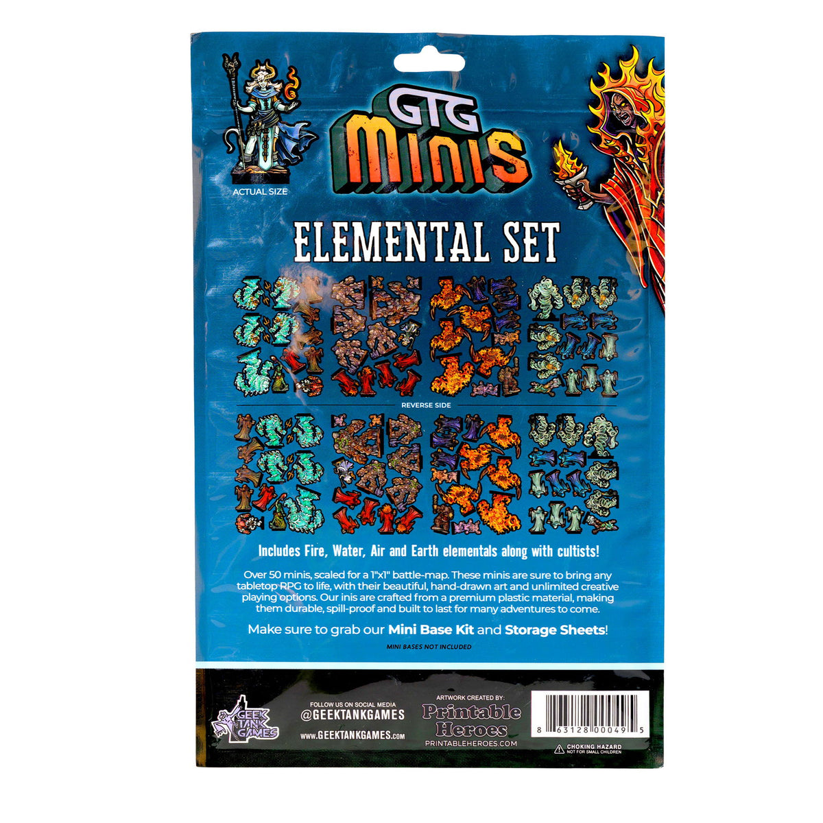 GTG Minis Elemental Set - Geek Tank Games