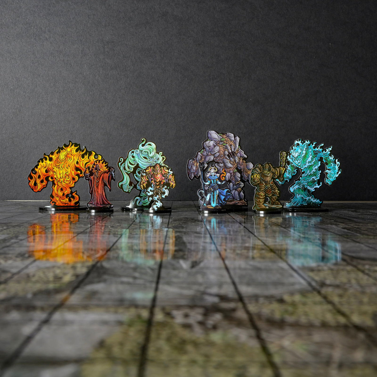 GTG Minis Elemental Set - Geek Tank Games