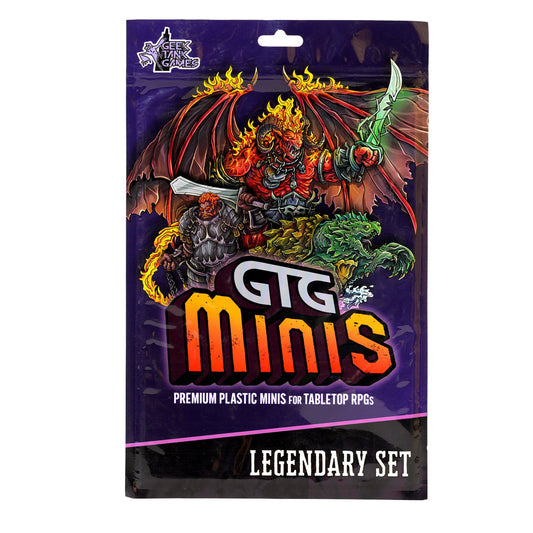 GTG Minis Legendary Set - Geek Tank Games