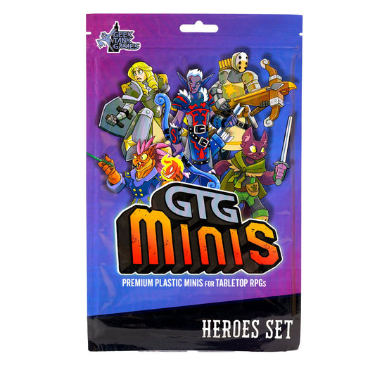 GTG Minis Mythical Heroes Set - Geek Tank Games