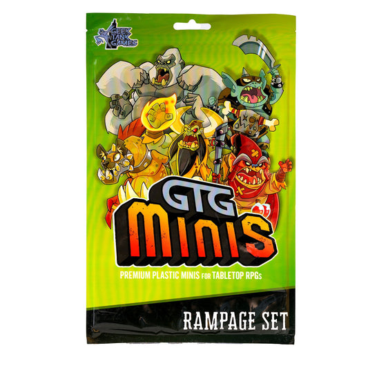 GTG Minis Rampage Set - Geek Tank Games