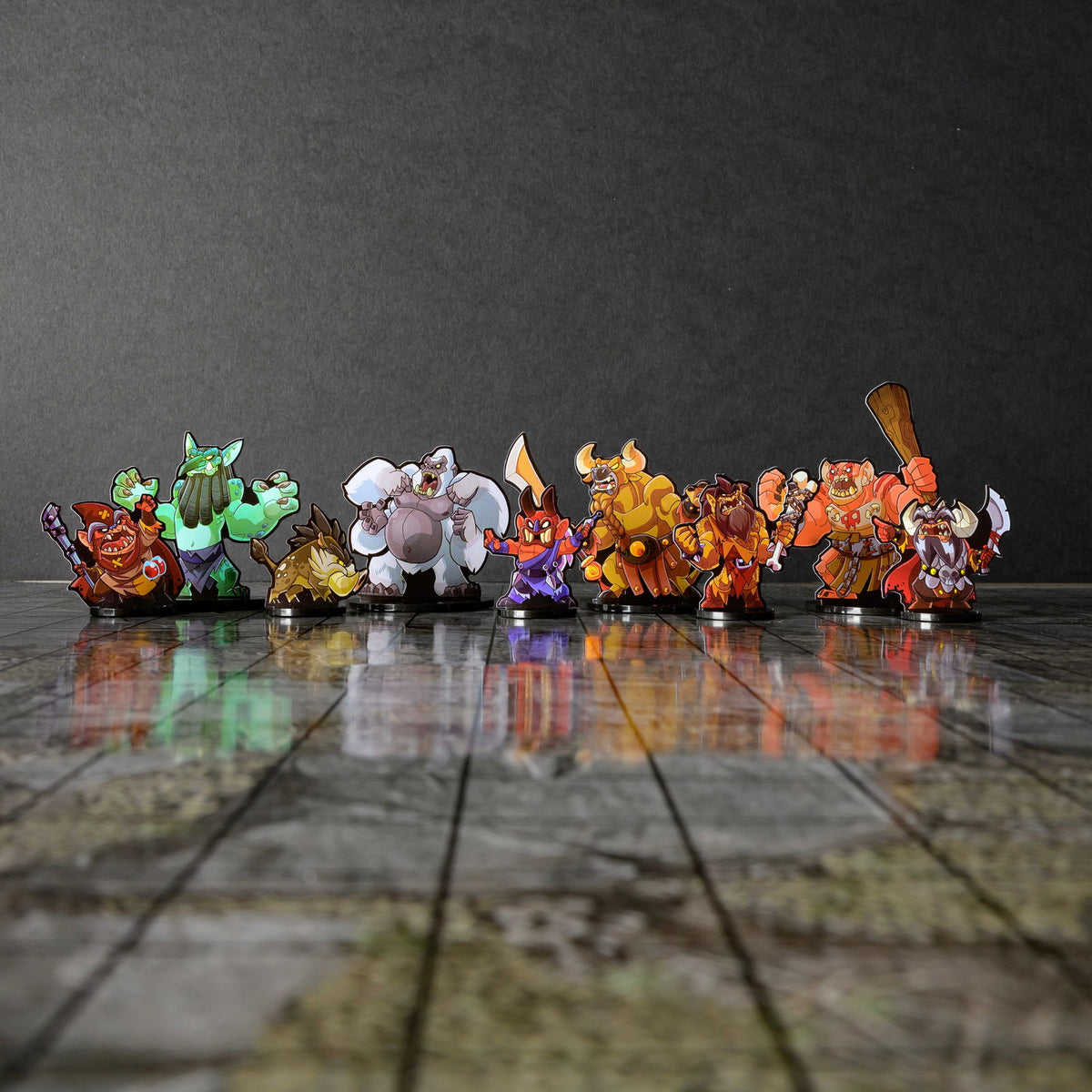 GTG Minis Rampage Set - Geek Tank Games