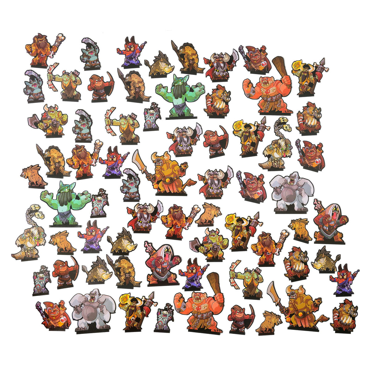 GTG Minis Rampage Set - Geek Tank Games