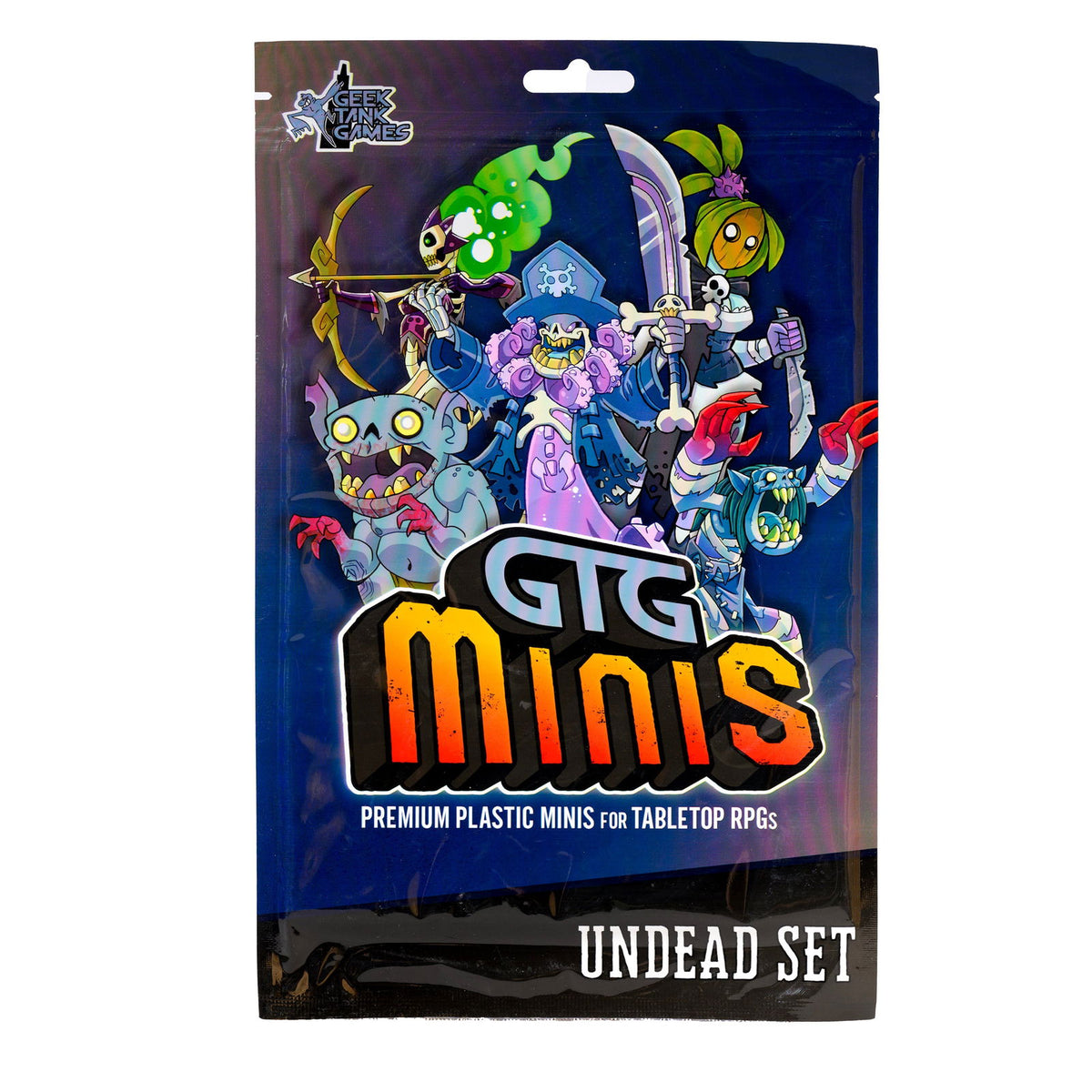 GTG Minis Undead Set: Grim Reaper's Minions - Geek Tank Games