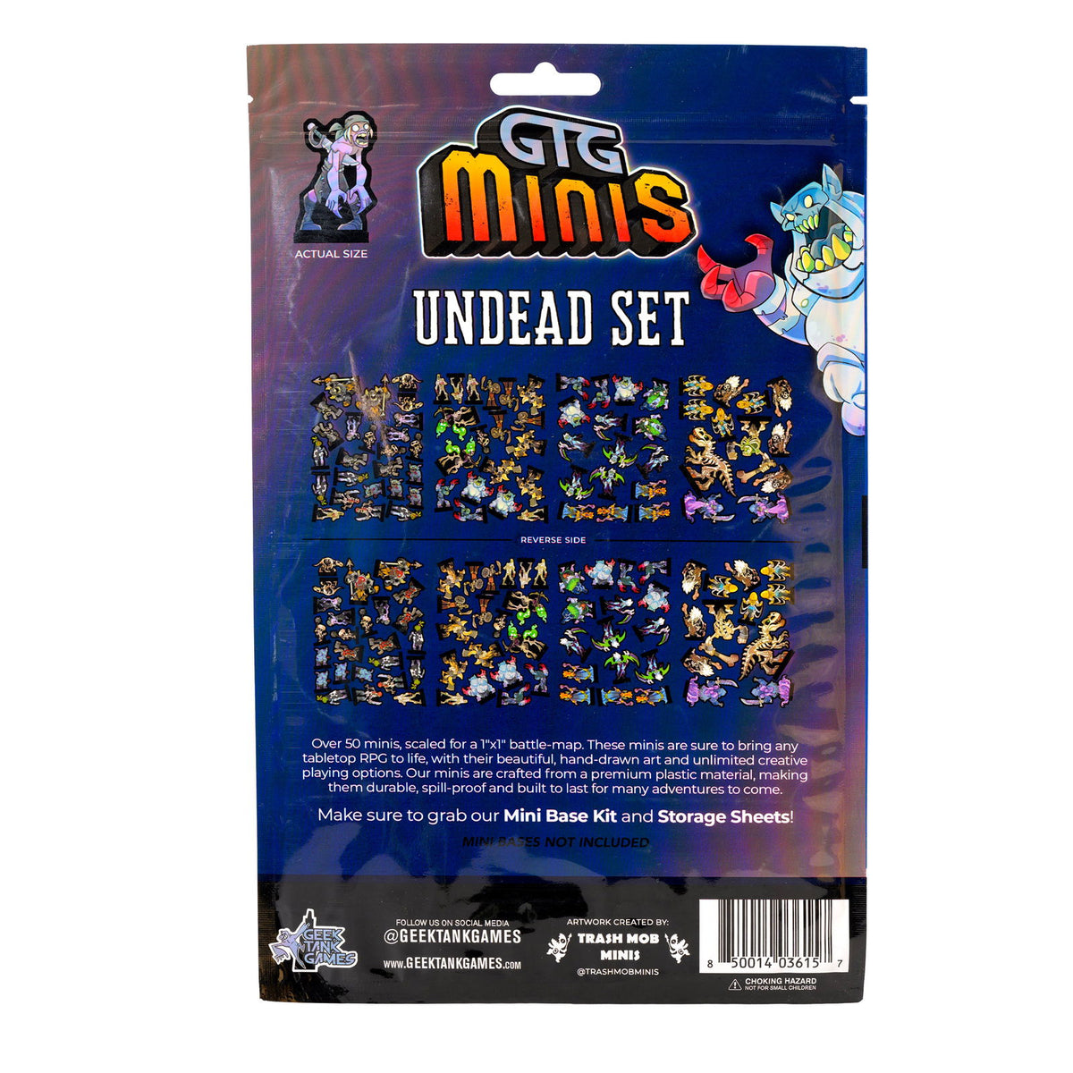 GTG Minis Undead Set: Grim Reaper's Minions - Geek Tank Games