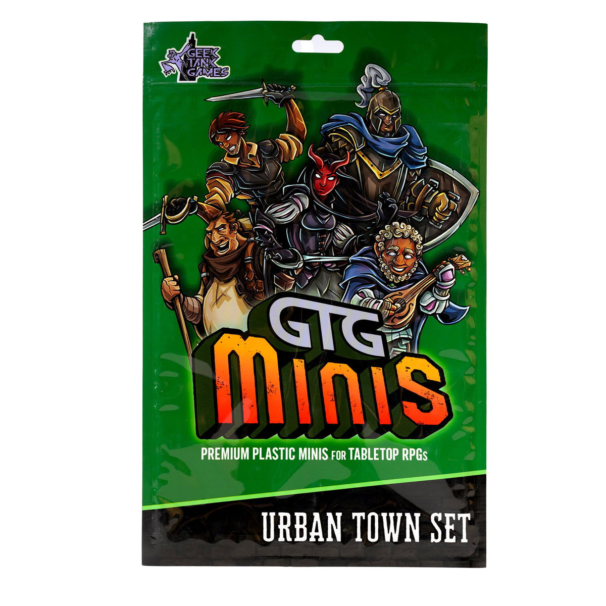 GTG Minis Urban Town Set - Geek Tank Games
