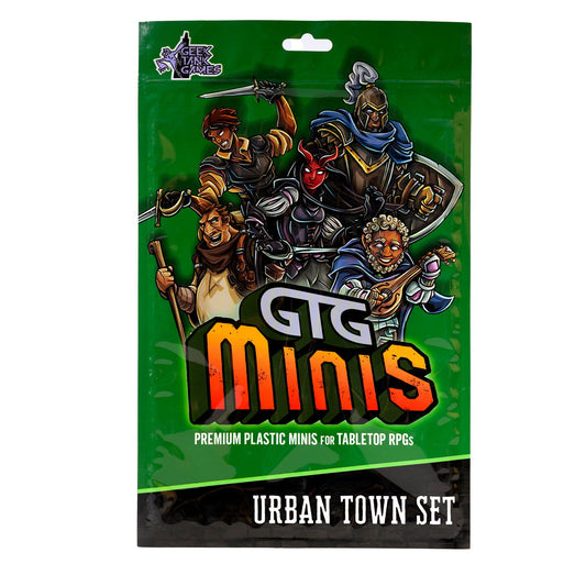 GTG Minis Urban Town Set - Geek Tank Games
