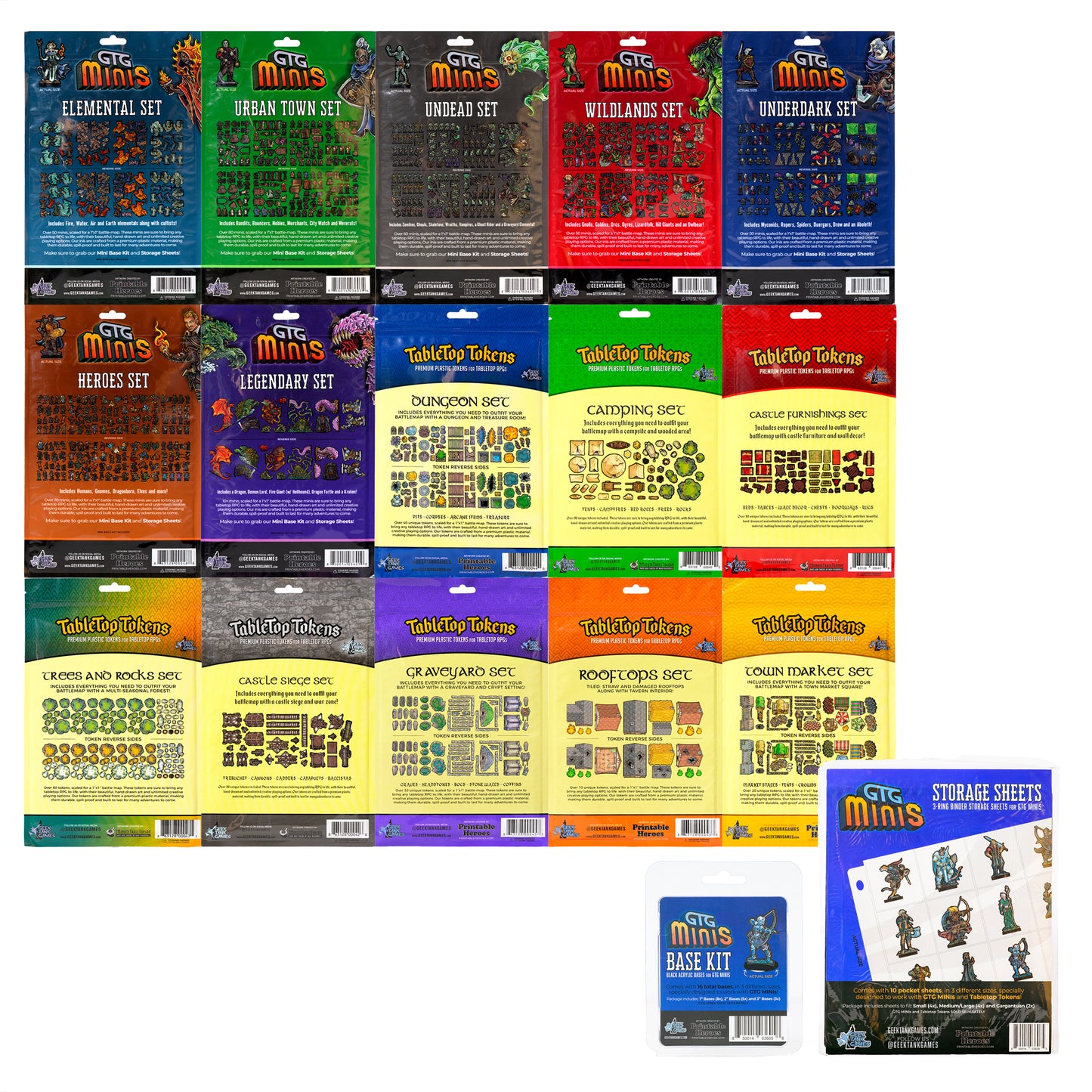 One of Everything Bundle - Printable Heroes