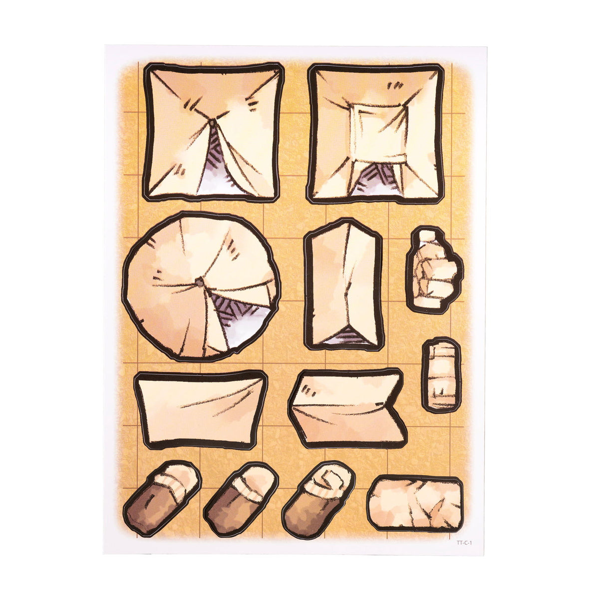 Tabletop Tokens Camping Set - Geek Tank Games