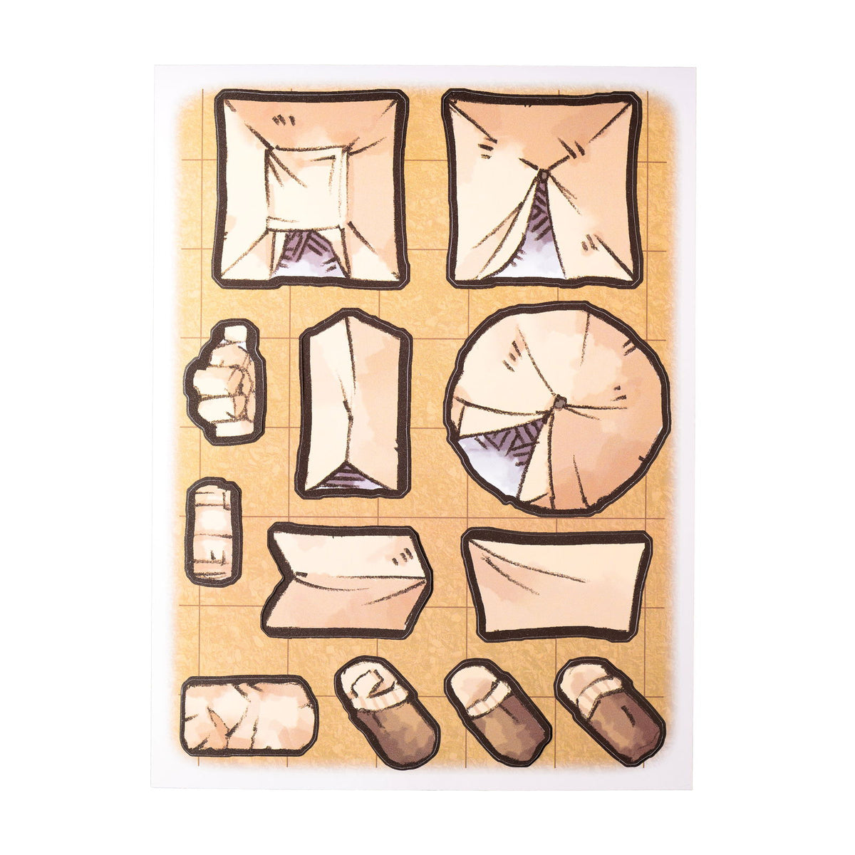 Tabletop Tokens Camping Set - Geek Tank Games