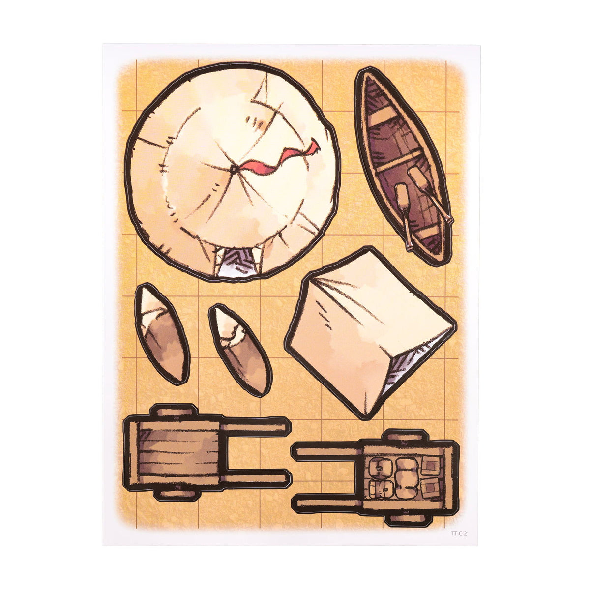 Tabletop Tokens Camping Set - Geek Tank Games