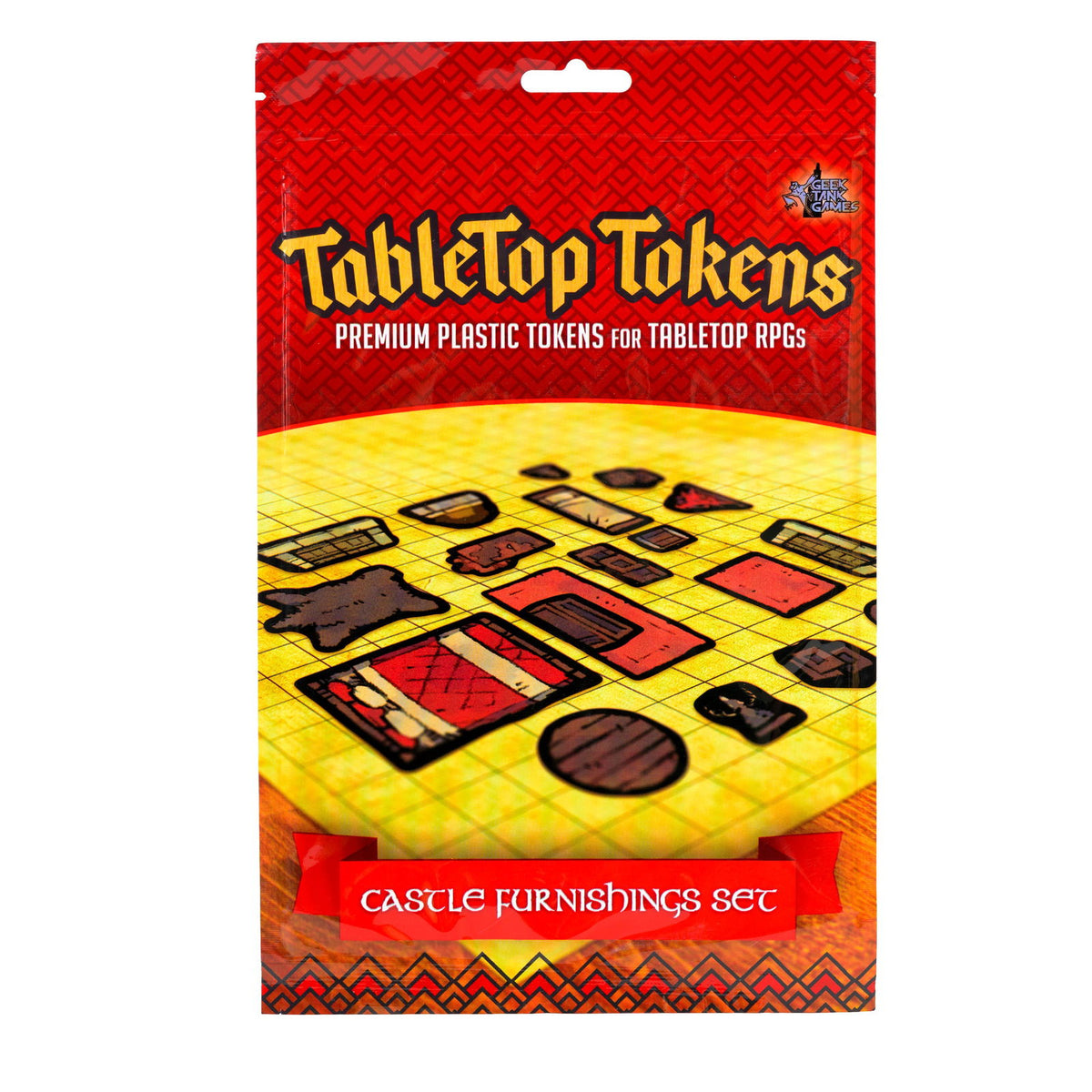 Tabletop Tokens Castle Furniture Set - Geek Tank Games