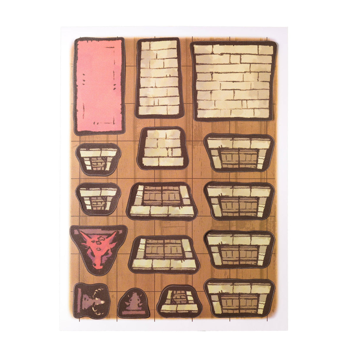 Tabletop Tokens Castle Furniture Set - Geek Tank Games