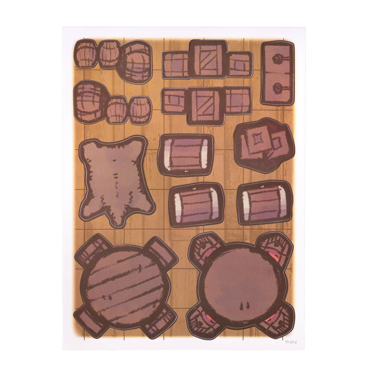 Tabletop Tokens Castle Furniture Set - Geek Tank Games