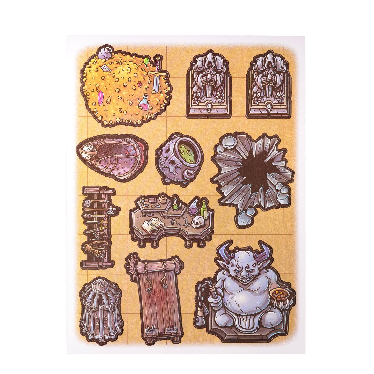 Tabletop Tokens Dungeon Set - Geek Tank Games