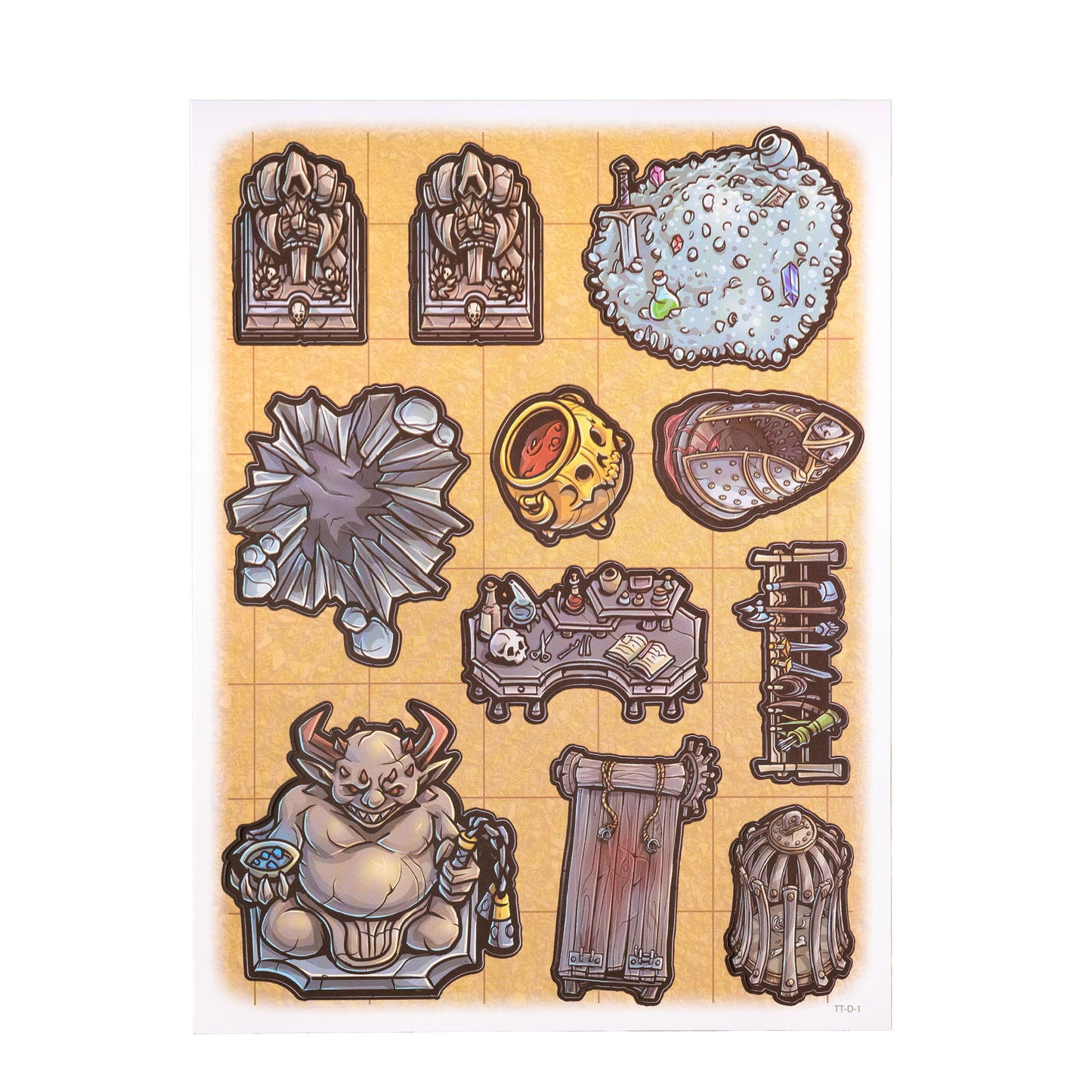Tabletop Tokens Dungeon Set - Geek Tank Games