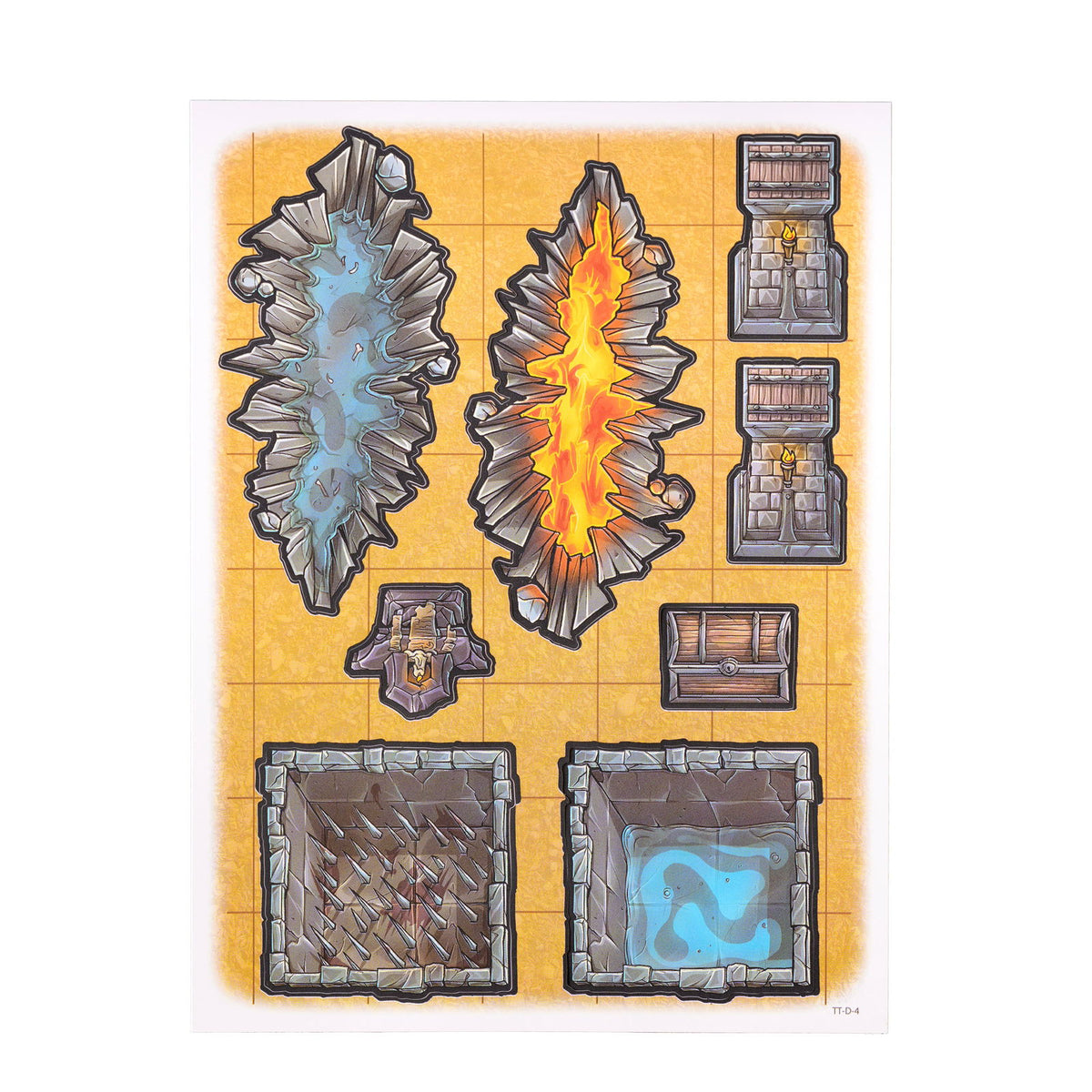 Tabletop Tokens Dungeon Set - Geek Tank Games