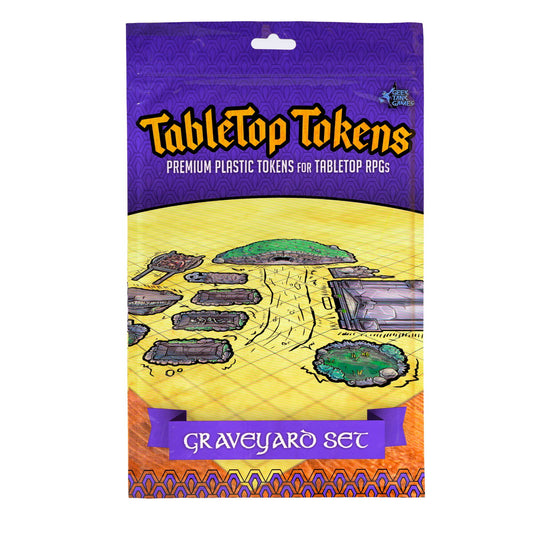 Tabletop Tokens Graveyard Set - Geek Tank Games