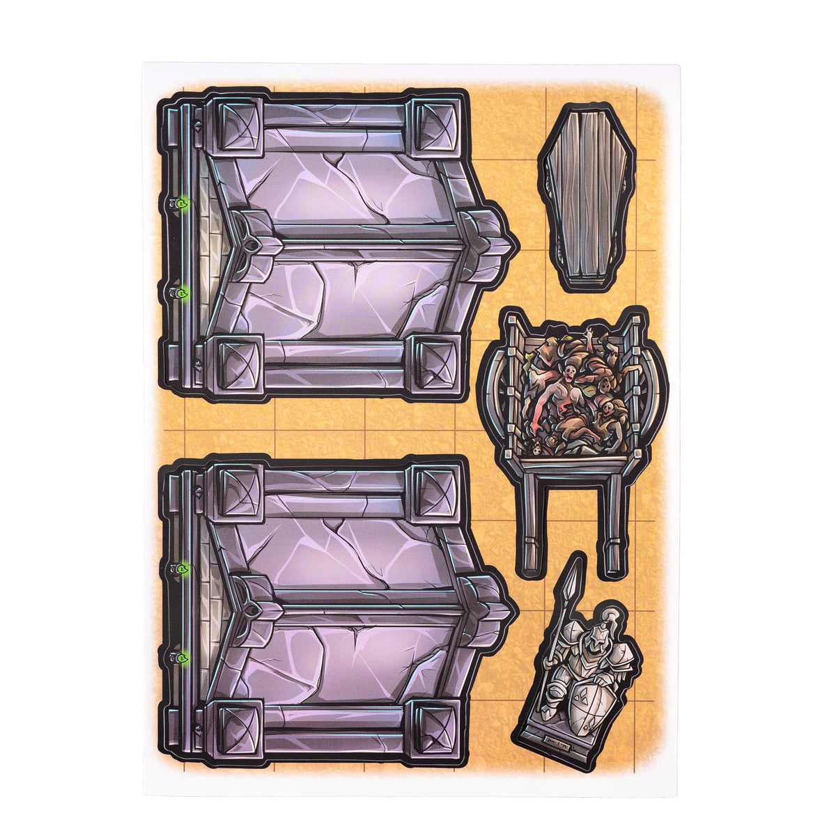 Tabletop Tokens Graveyard Set - Geek Tank Games