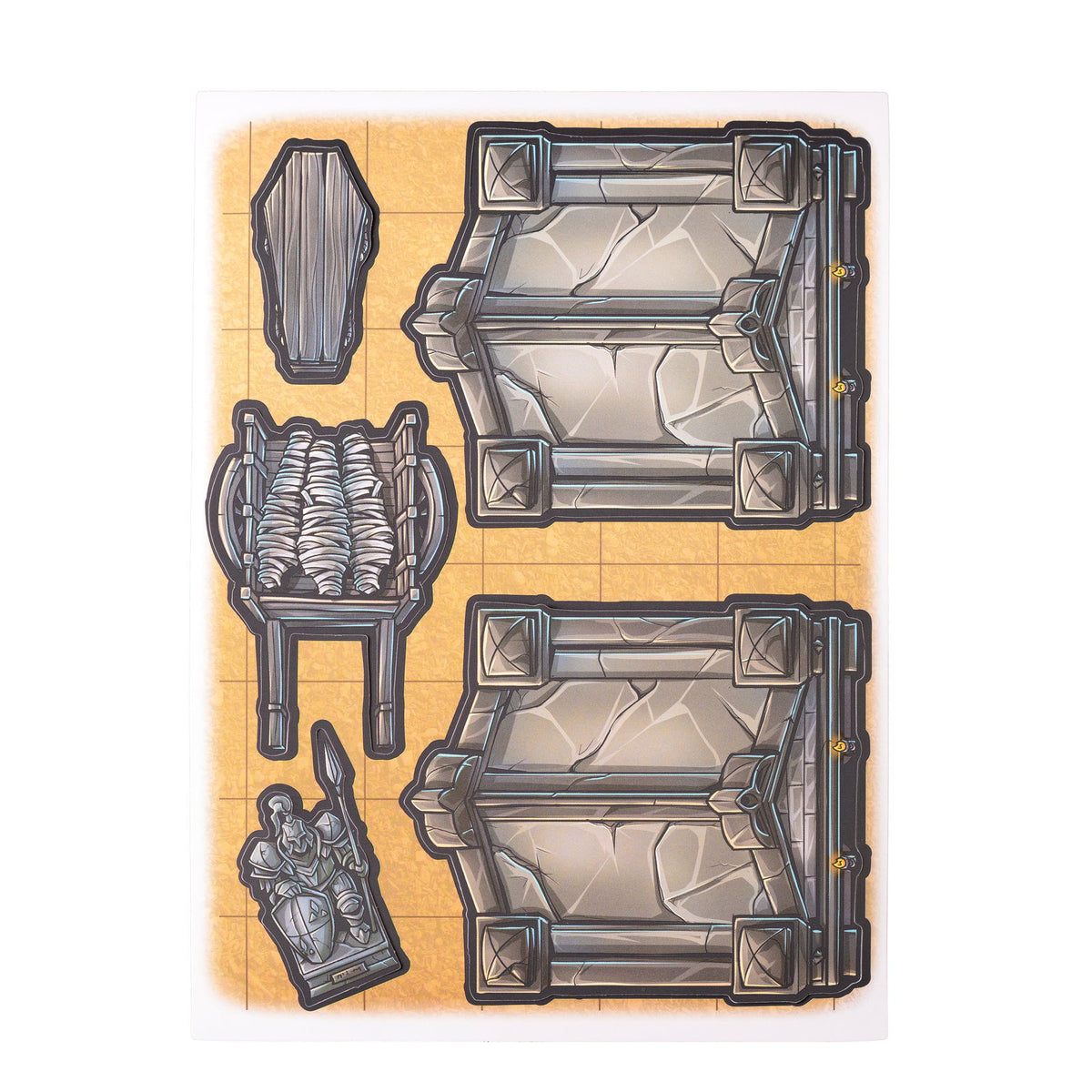 Tabletop Tokens Graveyard Set - Geek Tank Games