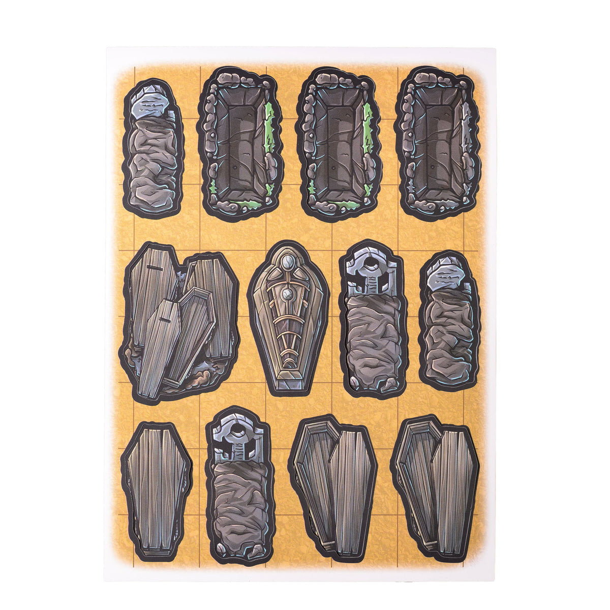 Tabletop Tokens Graveyard Set - Geek Tank Games