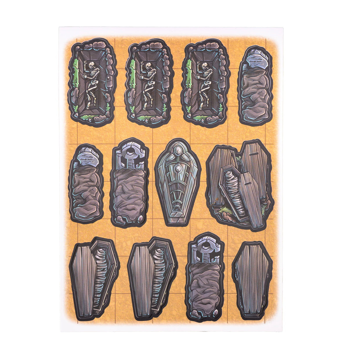 Tabletop Tokens Graveyard Set - Geek Tank Games