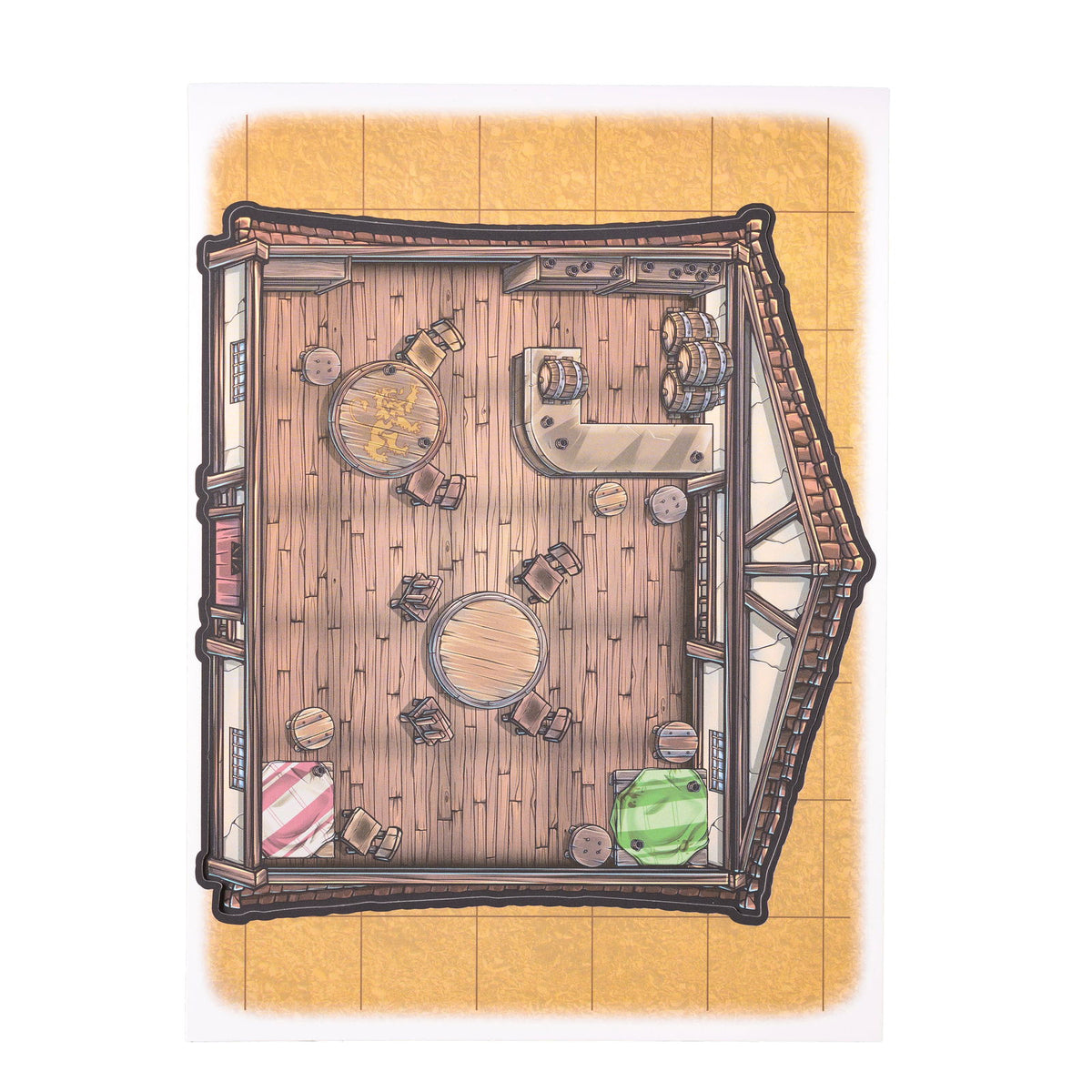 Tabletop Tokens Rooftops Set - Geek Tank Games