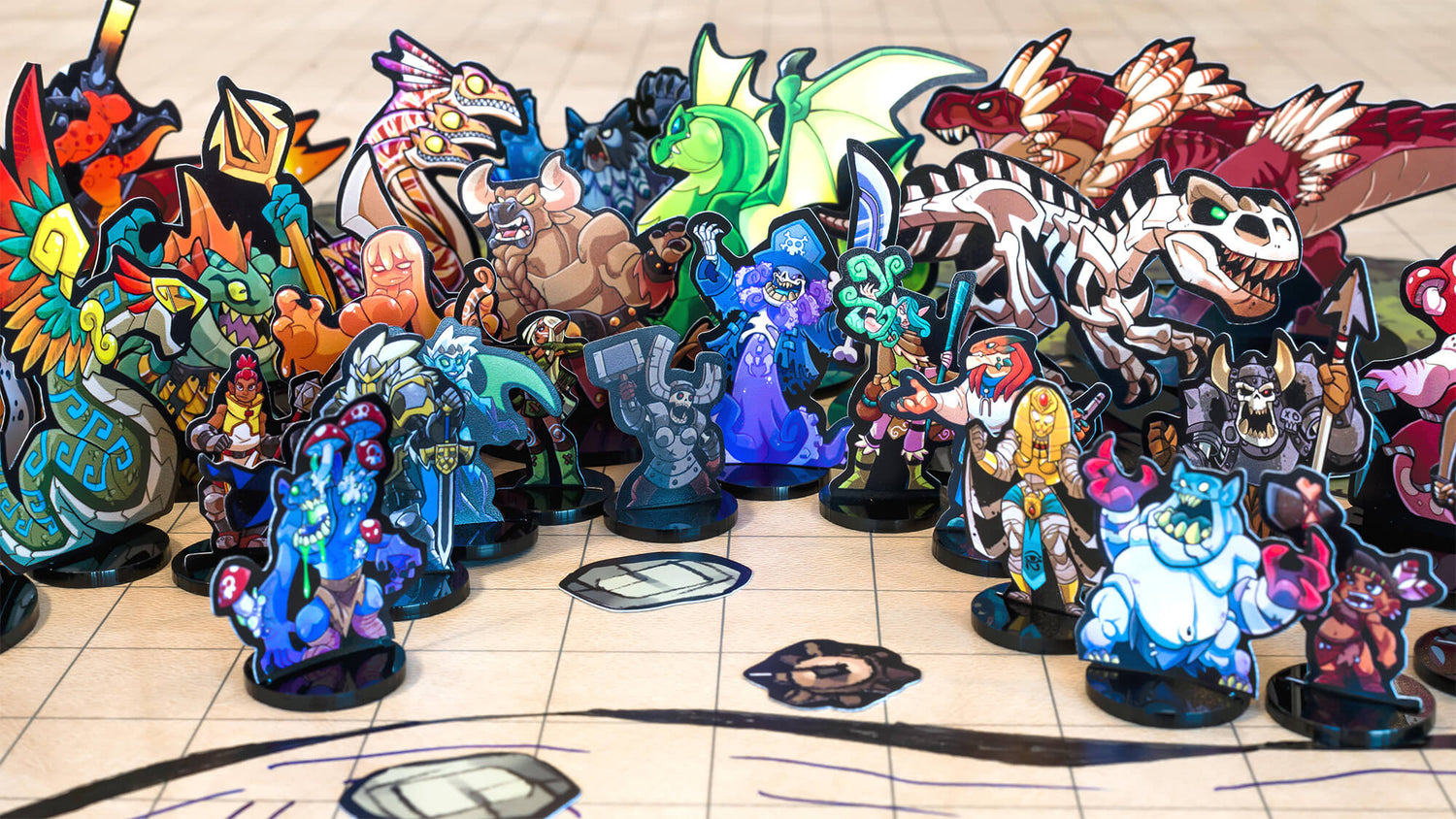 2D Minis For DnD