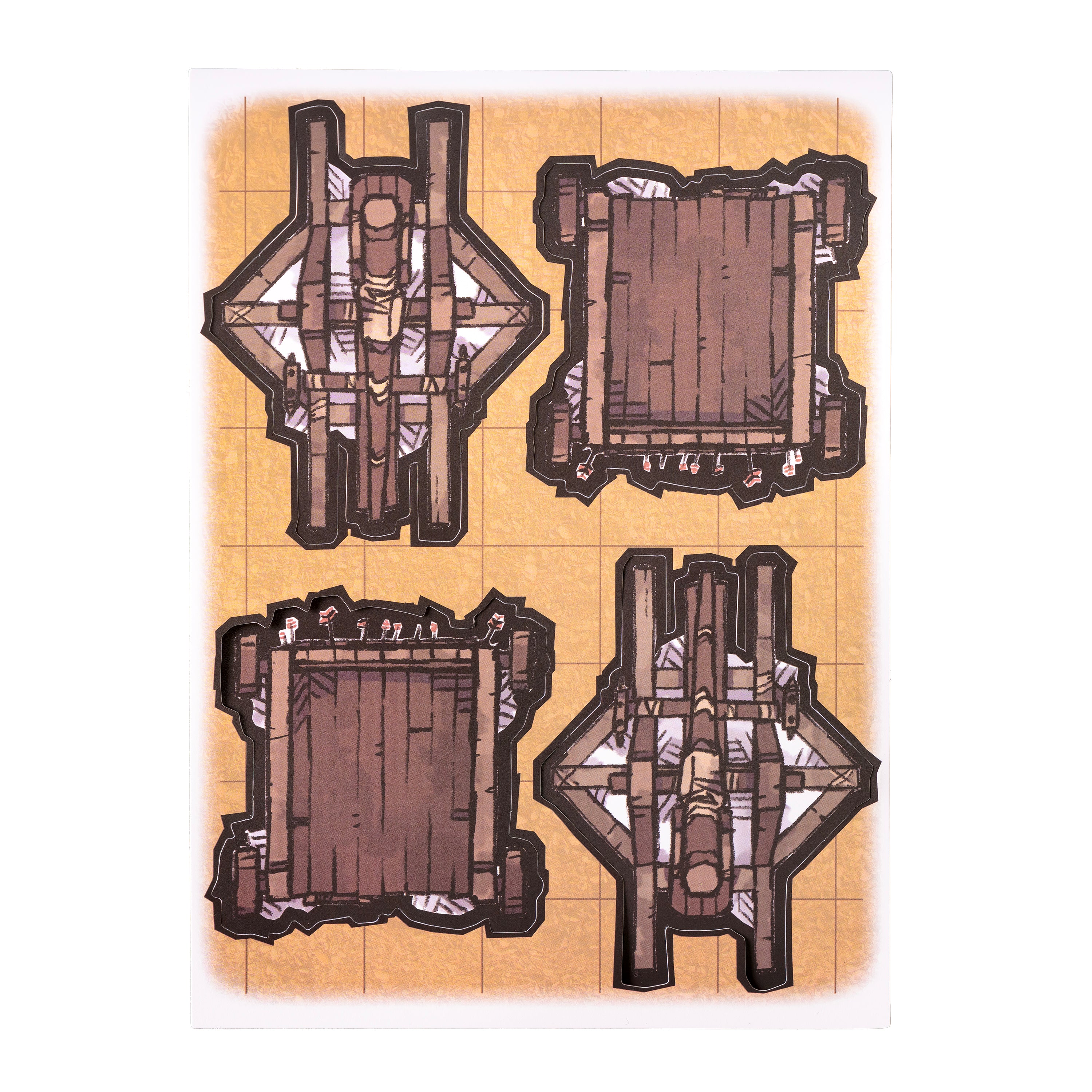 Tabletop Tokens Castle Siege Set - Geek Tank Games