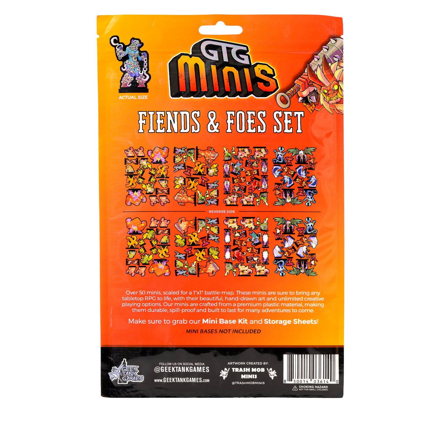 GTG Minis Fiends & Foes Set - Geek Tank Games