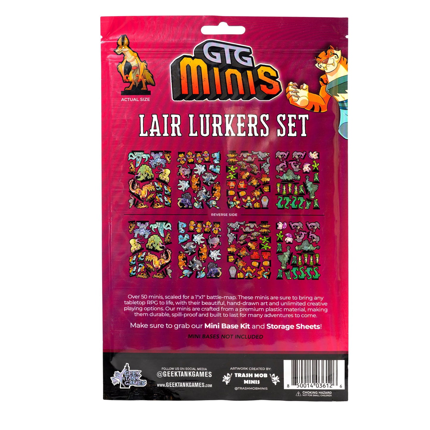GTG Minis Lair Lurkers Set: Depths Of Darkness - Geek Tank Games