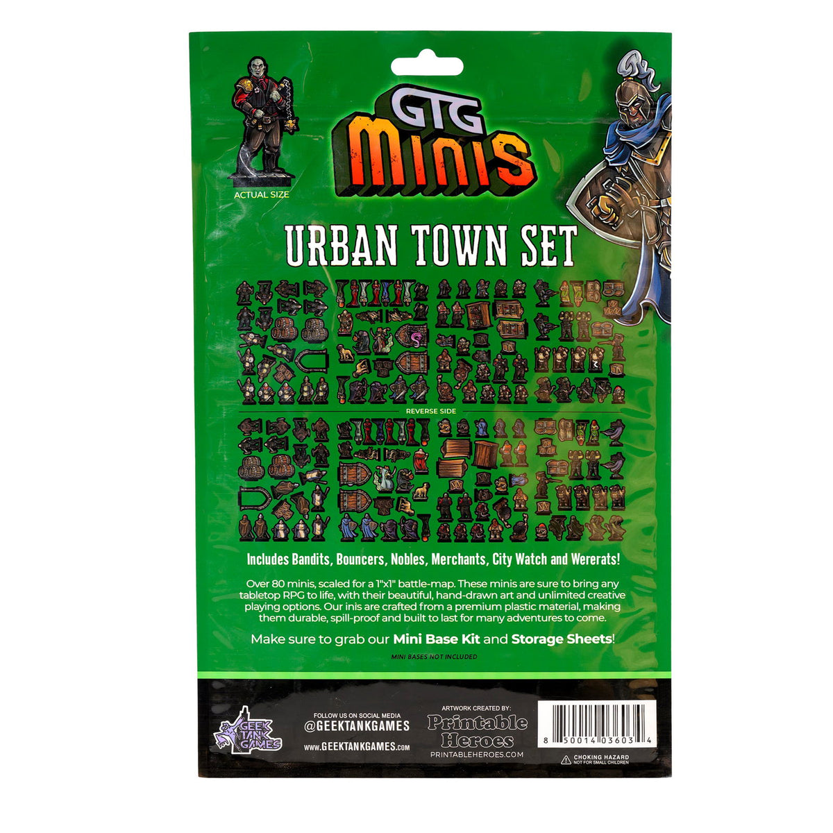GTG Minis Urban Town Set - Geek Tank Games
