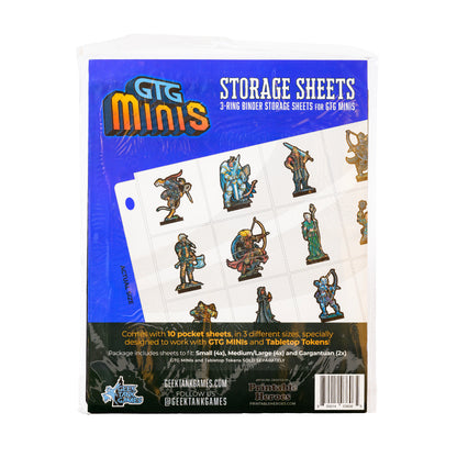 Custom Storage Sheets