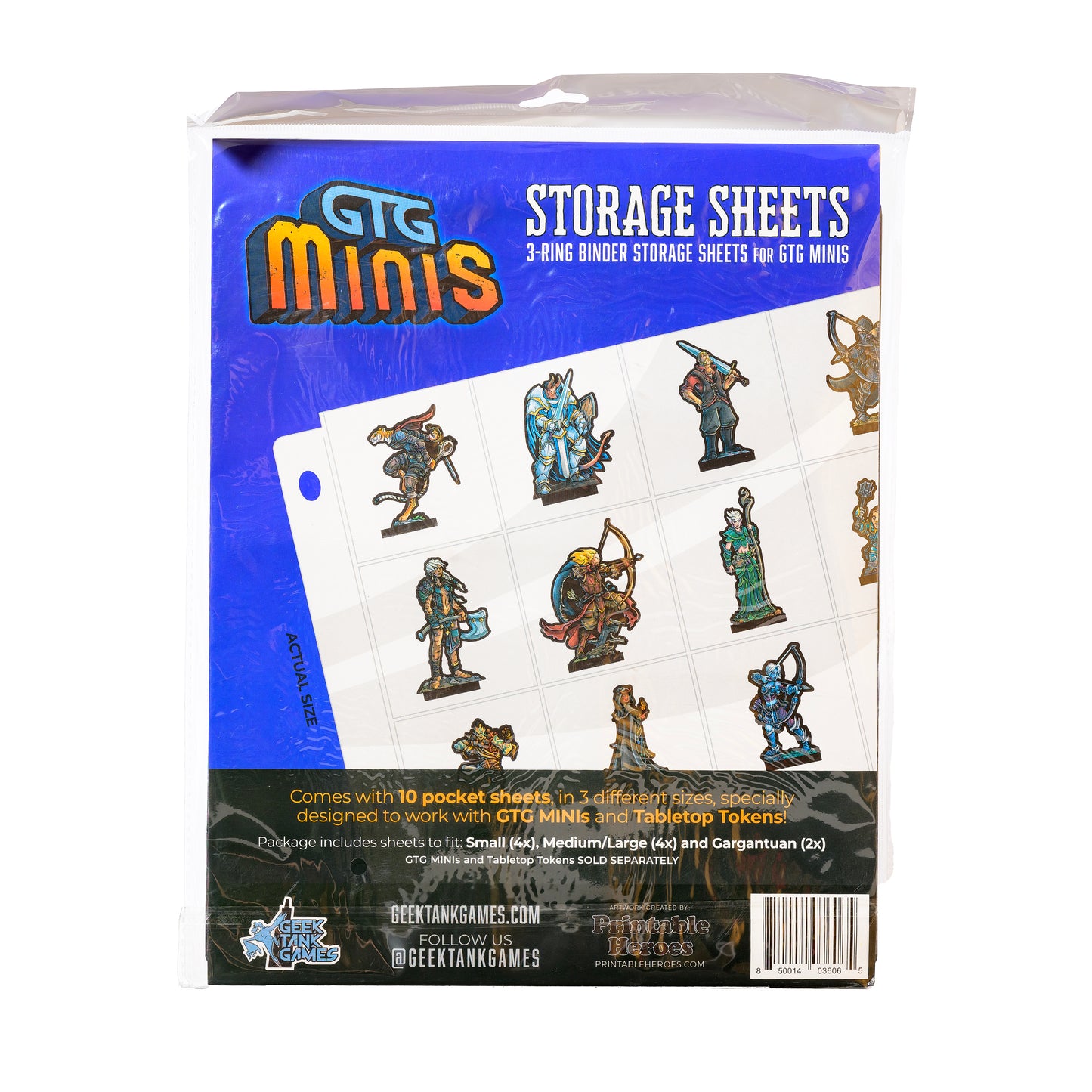 Custom Storage Sheets