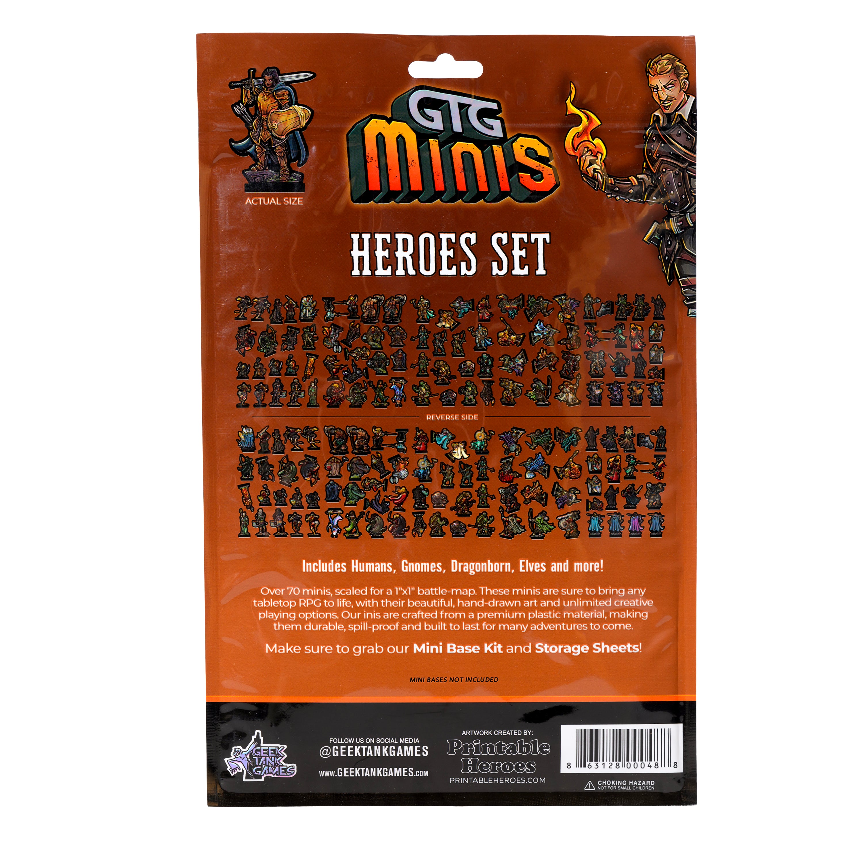 GTG Minis Heroes Of Valor Set - Geek Tank Games