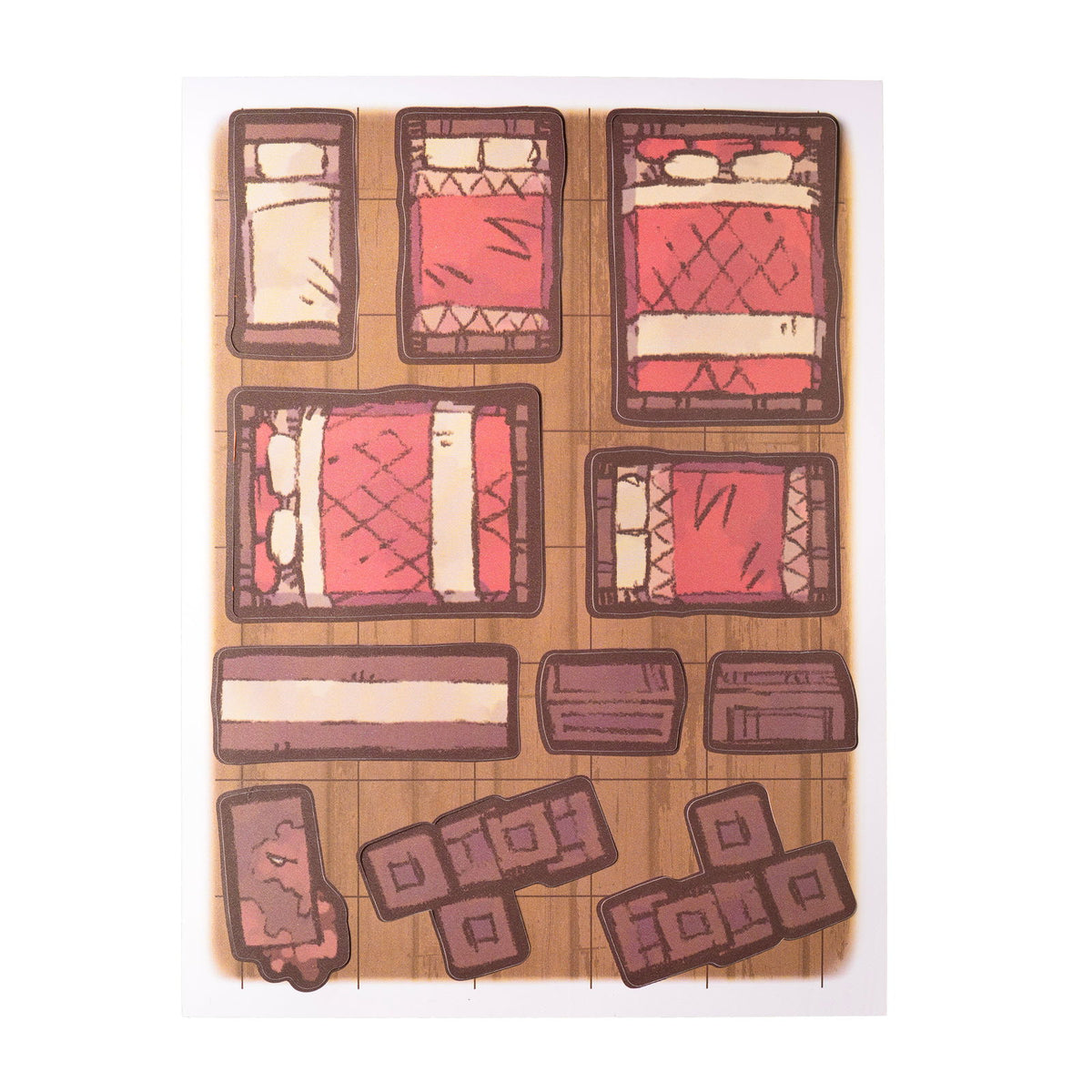 Tabletop Tokens Castle Furniture Set - Geek Tank Games