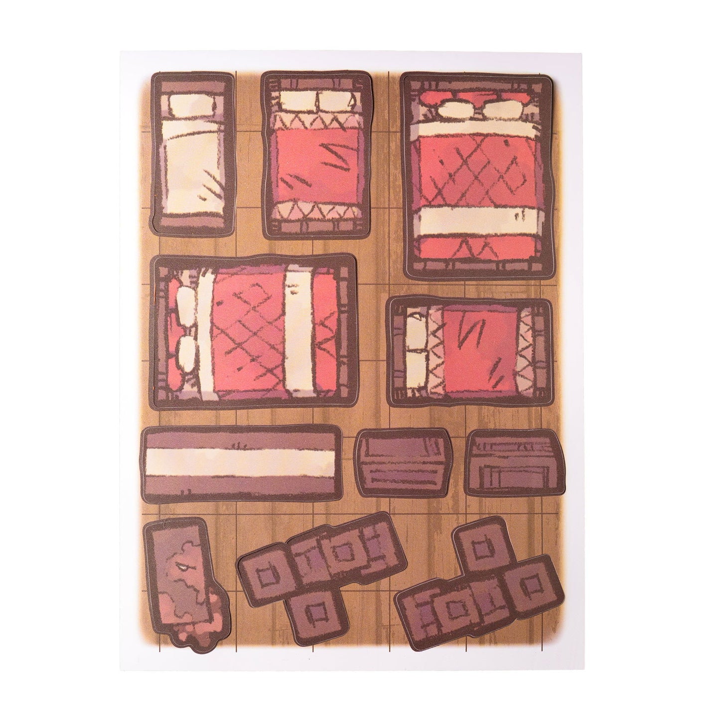 Tabletop Tokens Castle Furniture Set - Geek Tank Games