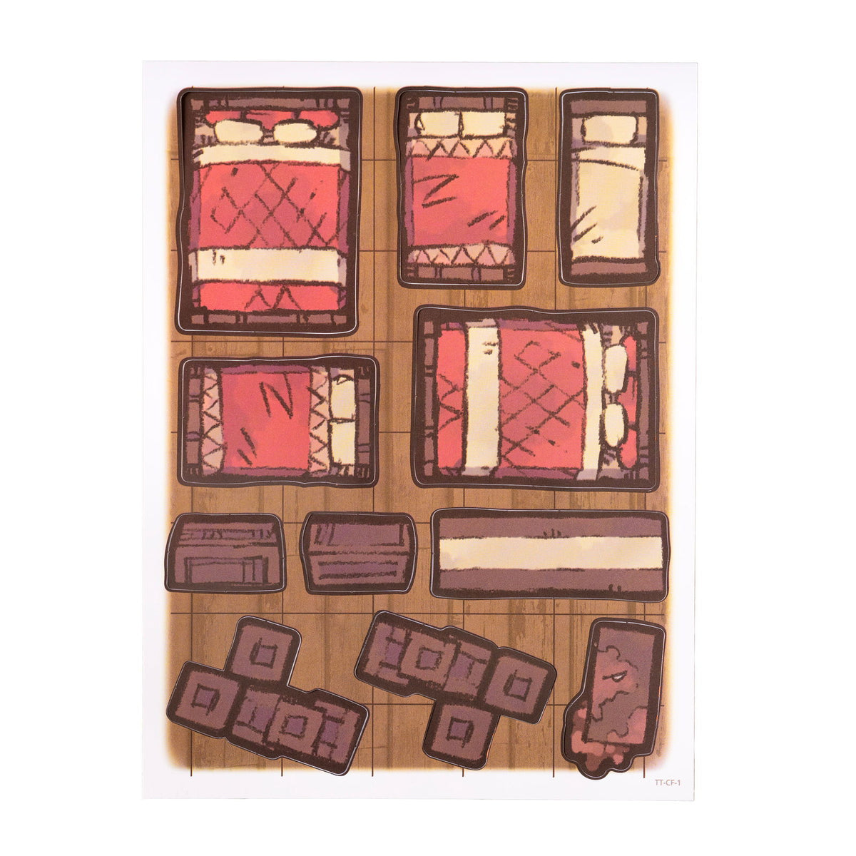 Tabletop Tokens Castle Furniture Set - Geek Tank Games