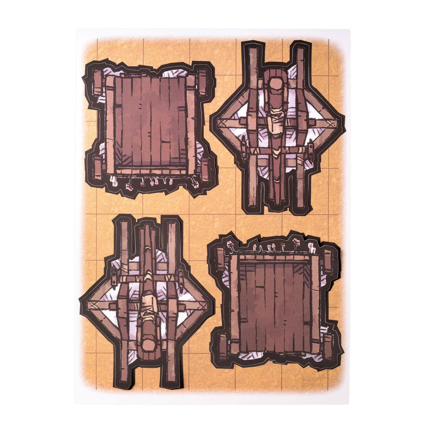 Tabletop Tokens Castle Siege Set - Geek Tank Games