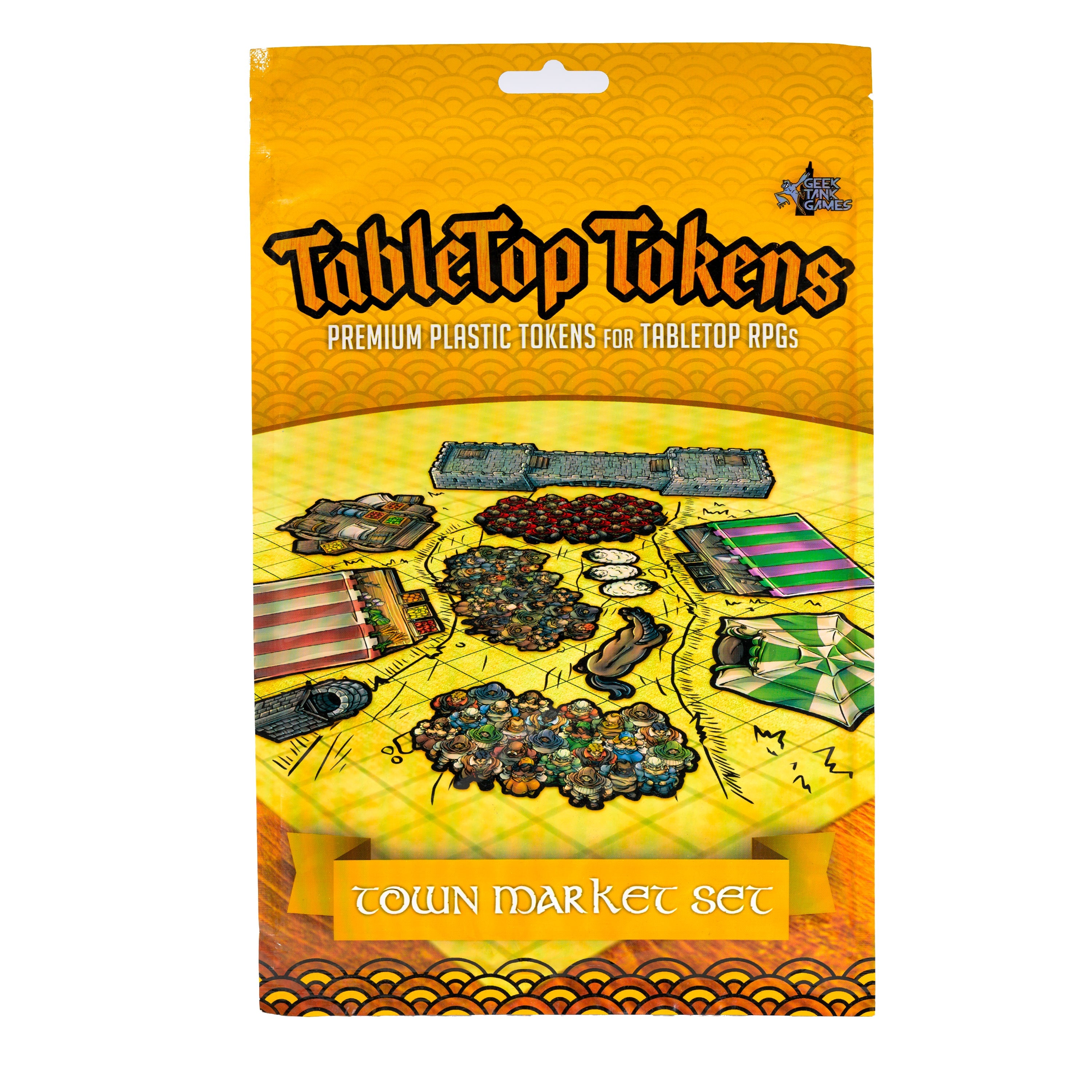 Tabletop Tokens Town Market Set - Geek Tank Games